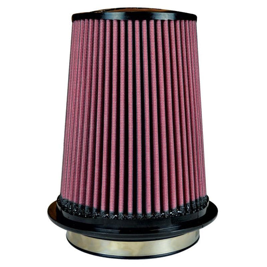 Injen Oiled Air Filter 5.0in Flange ID / 7.0in Twist Lock Base / 7.9in Media Height / 5.0in Top - Torque Motorsport