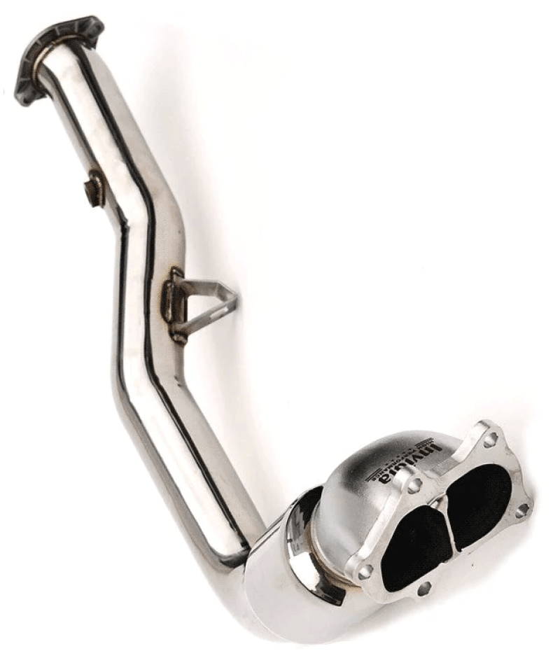 Invidia 02-07 Subaru Impreza WRX/STI High Flow Catted Downpipe w/ Extra 02 Bung - Torque Motorsport