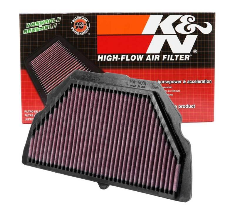 K&N 01-06 Honda CBR600F 600/CRB600F 4I Replacement Air Filter - Torque Motorsport