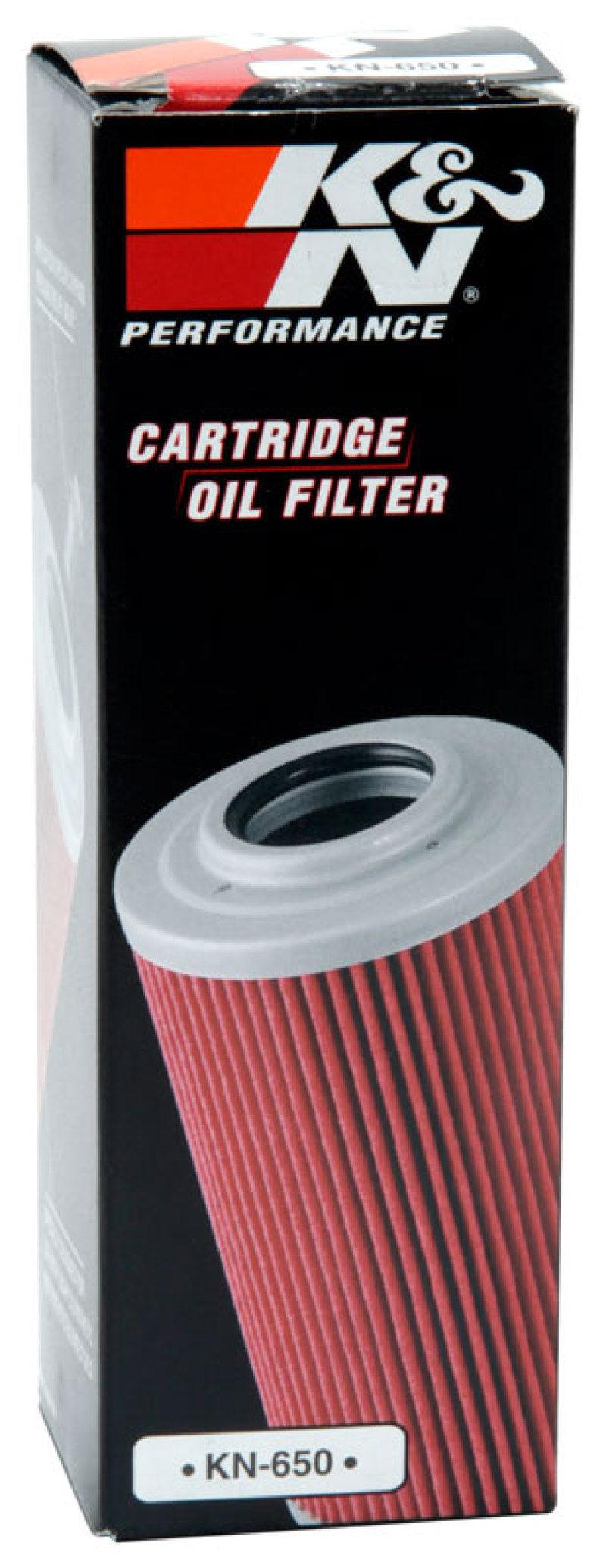 K&N 1.625in OD x 5.05in H Oil Filter - Torque Motorsport