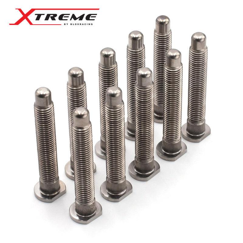 BLOX Racing Honda Xtreme Titanium Wheel Studs 12 x 1.50mm - Set of 10 - Torque Motorsport