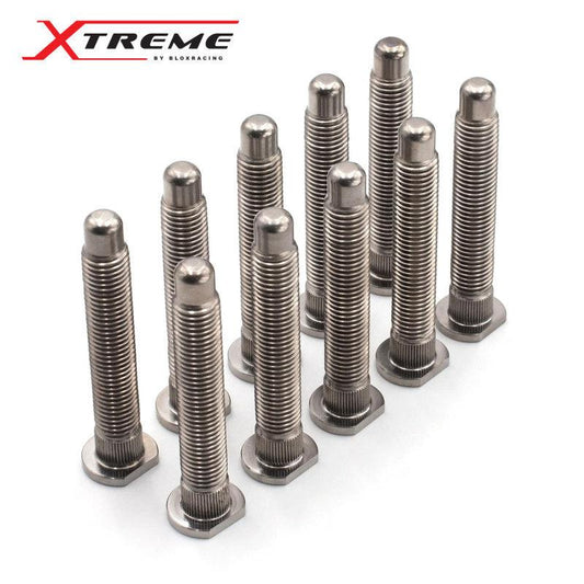 BLOX Racing Honda Xtreme Titanium Wheel Studs 12 x 1.50mm - Set of 10 - Torque Motorsport