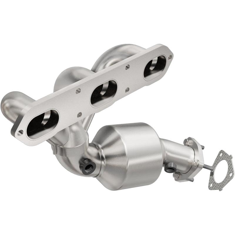 MagnaFlow Conv 06-08 Porsche Cayman DF SS OEM Grade Driver Side Catalytic Converter w/Header - Torque Motorsport