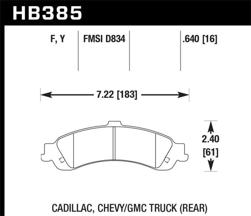 Hawk LTS Street Brake Pads - Torque Motorsport