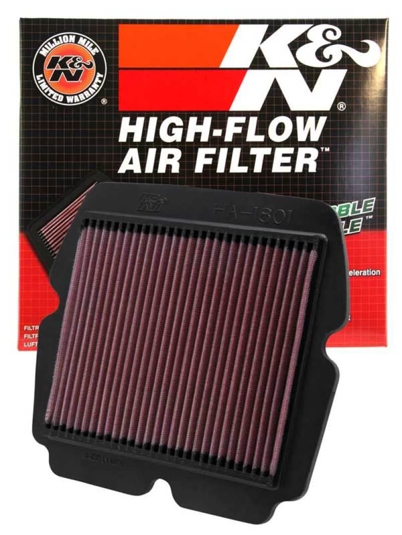 K&N 01-08 Honda GL1800 Gold Wing Replacement Air Filter - Torque Motorsport