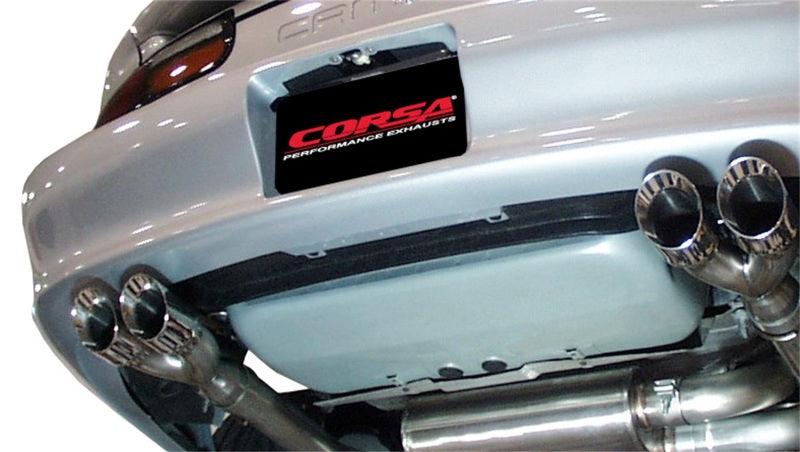 Corsa 98-02 Chevrolet Camaro Convertible Z28 5.7L V8 LS1 Polished Sport Cat-Back Exhaust - Torque Motorsport