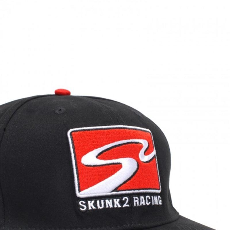 Skunk2 Team Baseball Cap Racetrack Logo (Black) - L/XL - Torque Motorsport