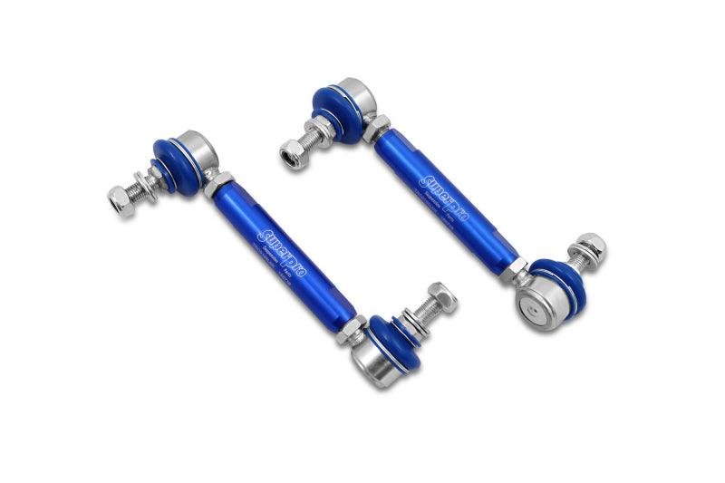 SuperPro 1991 Toyota MR2 Turbo Rear HD Adjustable End Link Set (10mm Studs 160mm-205mm Length) - Torque Motorsport