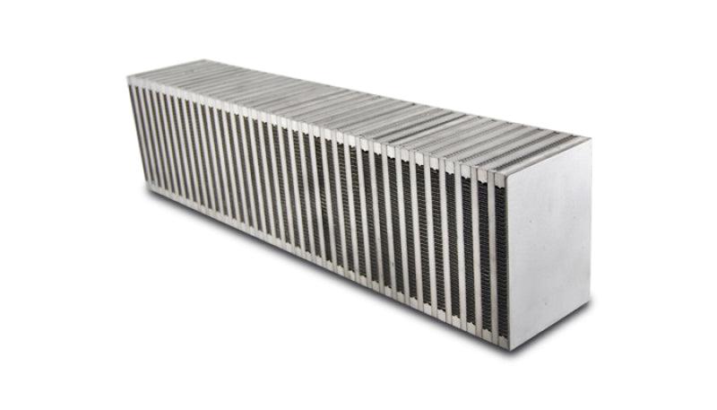 Vibrant Vertical Flow Intercooler Core 24in Wide x 6in High x 4.5in Thick - Torque Motorsport