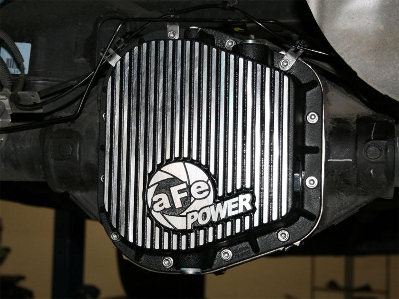 aFe Power Rear Diff Cover (Machined) 12 Bolt 9.75in 97-16 Ford F-150 w/ Gear Oil 4 QT - Torque Motorsport