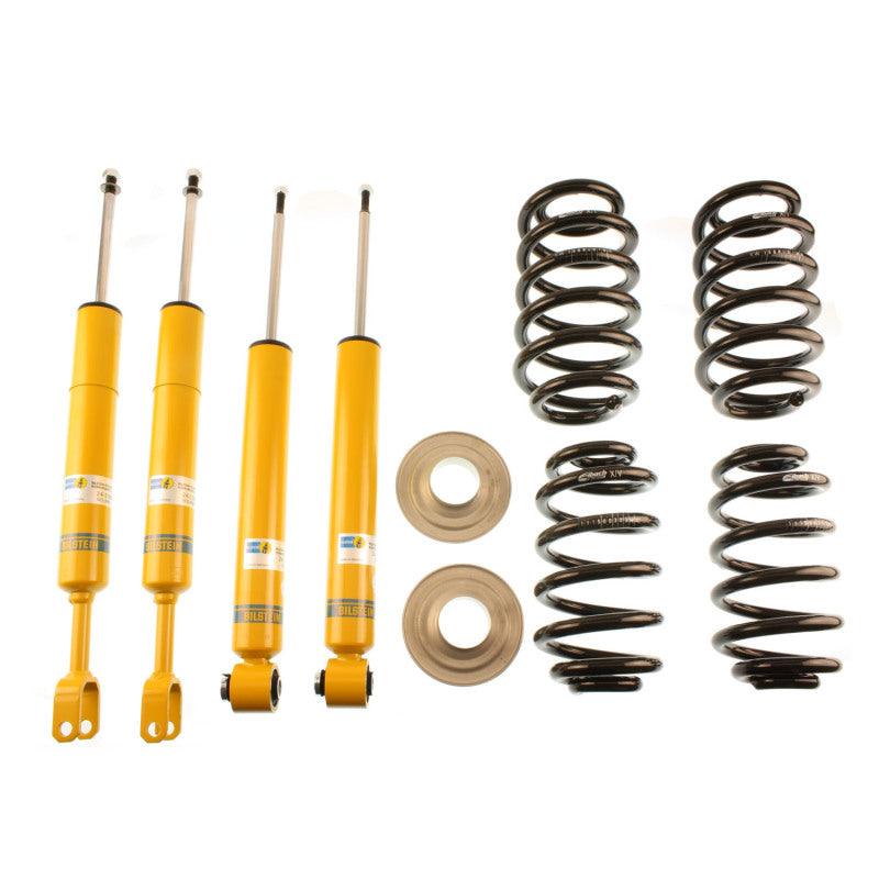 Bilstein B12 2003 Audi A4 Quattro Base Front and Rear Complete Suspension Kit - Torque Motorsport