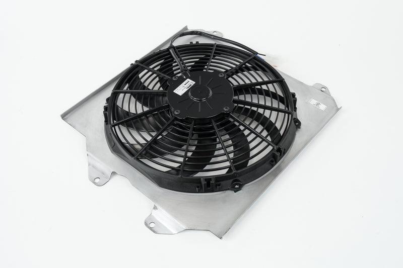 CSF 92-00 Honda Civic All-Aluminum Fan Shroud w/12in SPAL Fan - Torque Motorsport