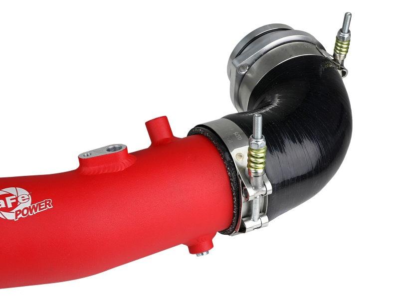 aFe 2020 Toyota Supra 3.0L 3in Red Intercooler Tube - Hot - Torque Motorsport