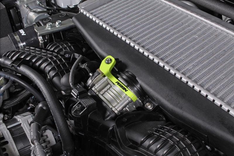 Perrin 2022+ Subaru WRX/19-23 Ascent/Legacy/Outback Top Mount Intercooler Bracket - Neon Yellow - Torque Motorsport