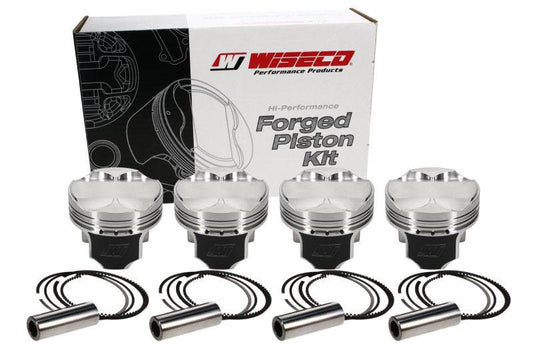 Wiseco Toyota 4AG 4V Domed +5.9cc (6506M82 Piston Shelf Stock Kit - Torque Motorsport