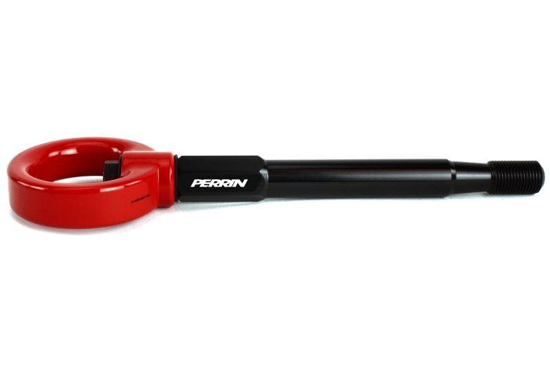 Perrin 2022+ BRZ/GR86 Tow Hook Kit (Front) - Red - Torque Motorsport