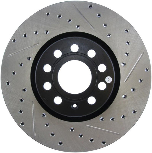 StopTech Slotted & Drilled Sport Brake Rotor - Torque Motorsport