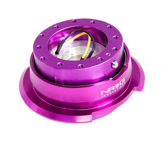 NRG Quick Release Kit Gen 2.8 - Purple Body / Purple Ring - Torque Motorsport