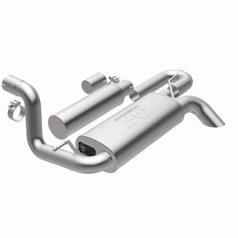 MagnaFlow 18-23 Jeep Wrangler JL 2.0L/3.6L Overland Series Axle-Back Exhaust - Torque Motorsport