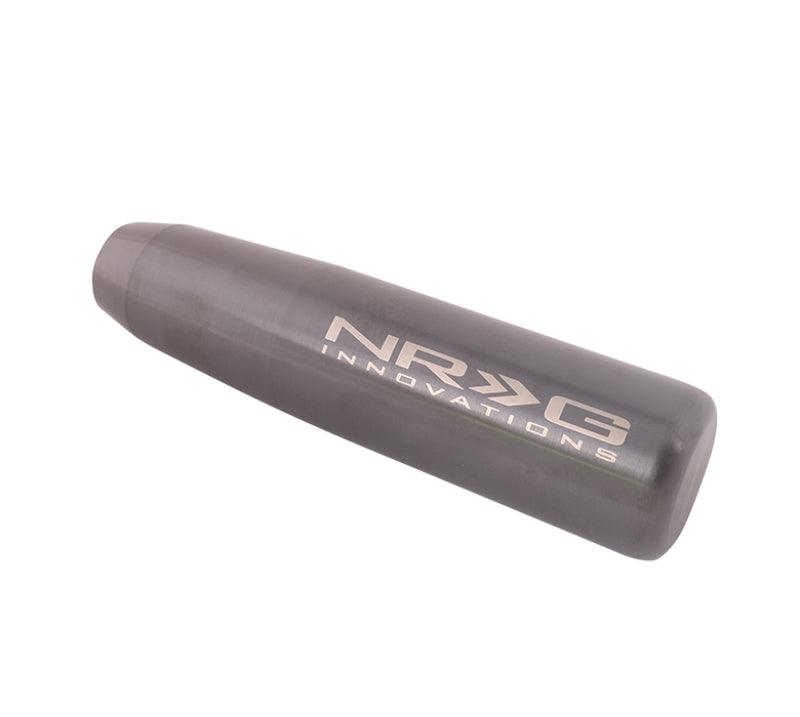 NRG Universal Short Shifter Knob - 5in. Length / Heavy Weight 1.27Lbs. - Black Chrome - Torque Motorsport