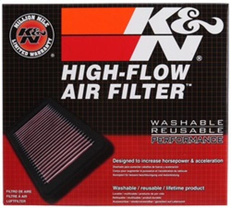 K&N Replacement Panel Air Filter for 2015 Hyundai Genesis Sedan 5.0L V8 (Left) - Torque Motorsport