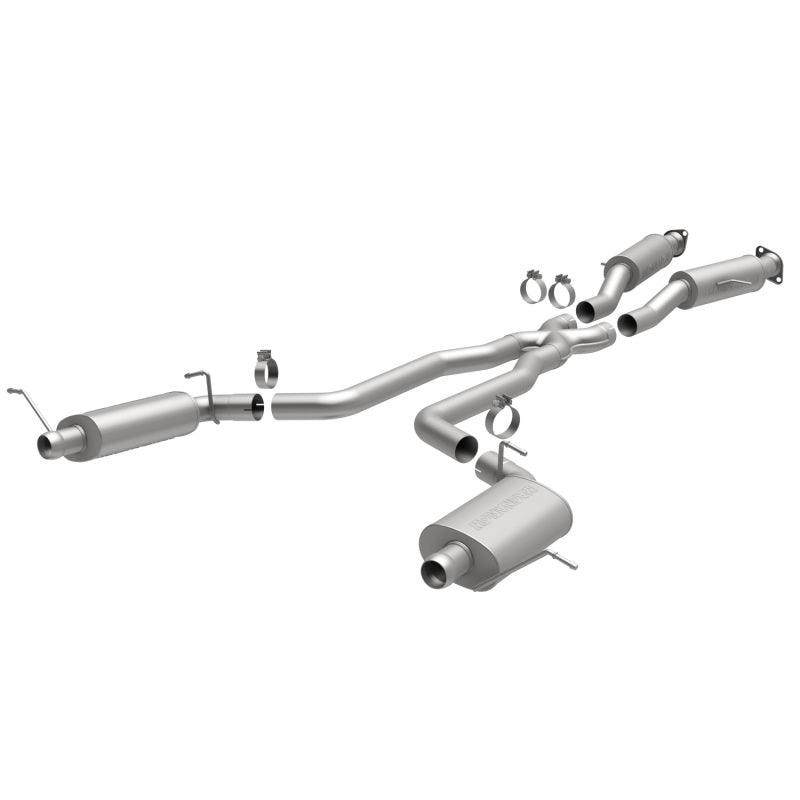 MagnaFlow 12 Jeep Grand Cherokee V8 6.4L Dual Split Rear Exit Stainless Cat Back Performance Exhaust - Torque Motorsport