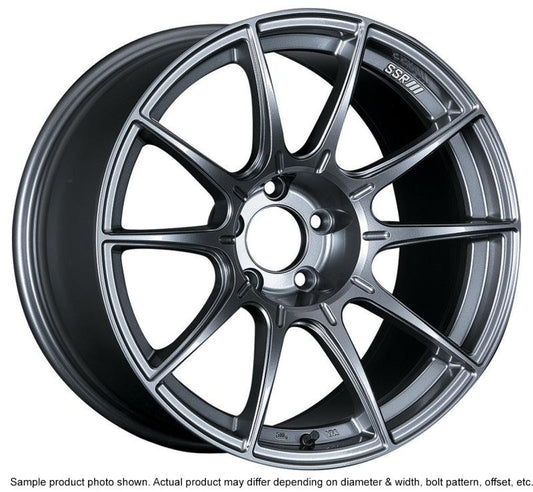 SSR GTX01 18x9.5 5x114.3 22mm Offset Dark Silver Wheel Evo 8 9 X / G35 / 350z / 370z - Torque Motorsport