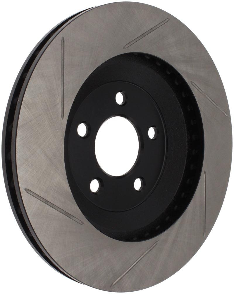 StopTech Power Slot 94-04 Ford Mustang Front Left Slotted Rotor - Torque Motorsport