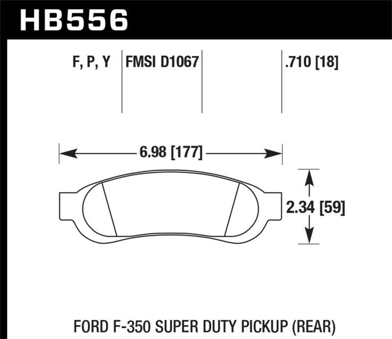 Hawk LTS Street Brake Pads - Torque Motorsport