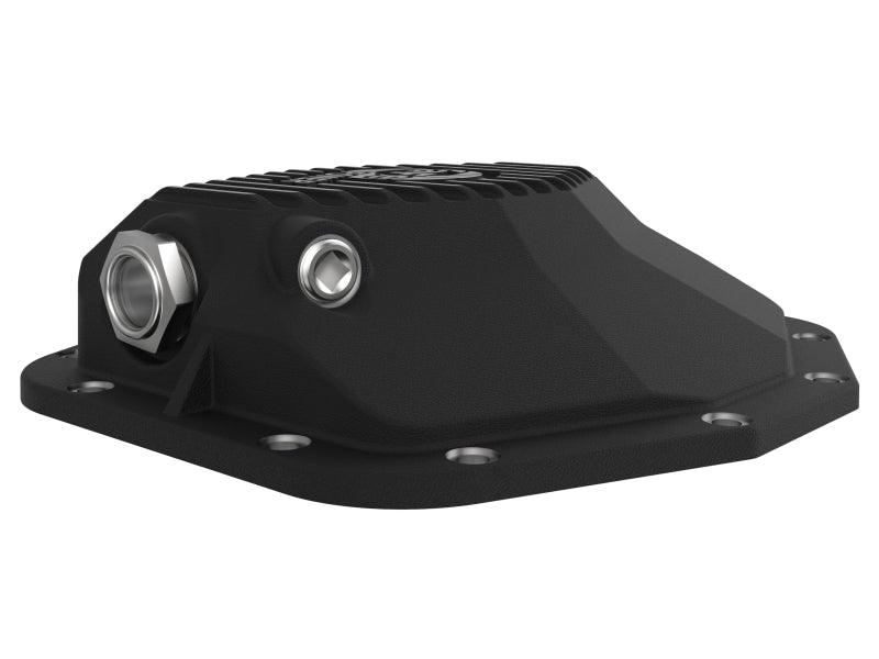 aFe POWER 21-22 Ram 1500 TRX Hemi V8 6.2L (sc) PRO Series Rear Differential Cover Black w/ Machined - Torque Motorsport