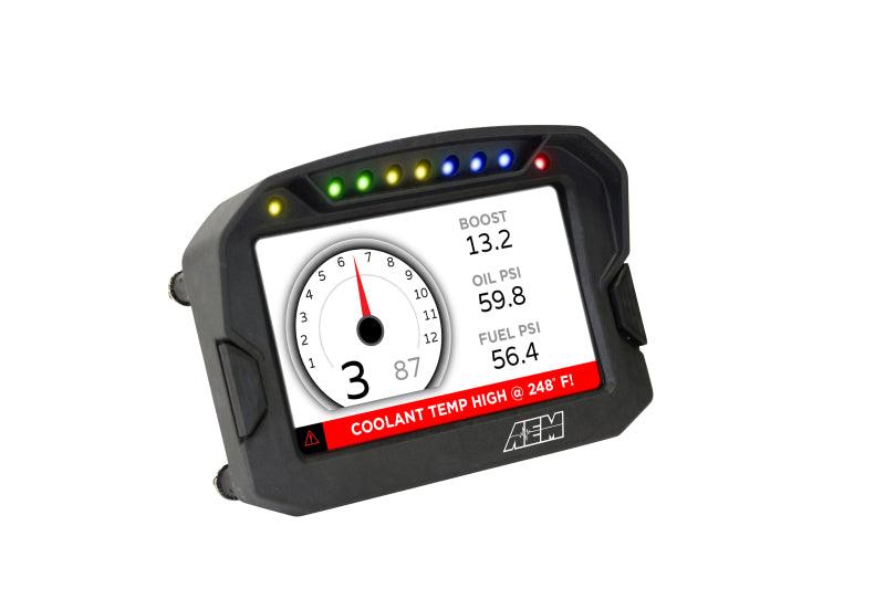 AEM CD-5G Carbon Digital Dash Display w/ Interal 10Hz GPS & Antenna - Torque Motorsport