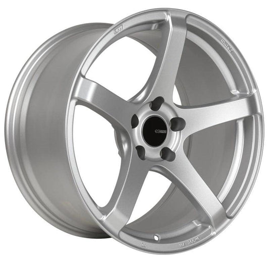 Enkei Kojin 17x8 35mm Offset 5x114.3 Bolt Pattern 72.6mm Bore Dia Matte Silver Wheel - Torque Motorsport