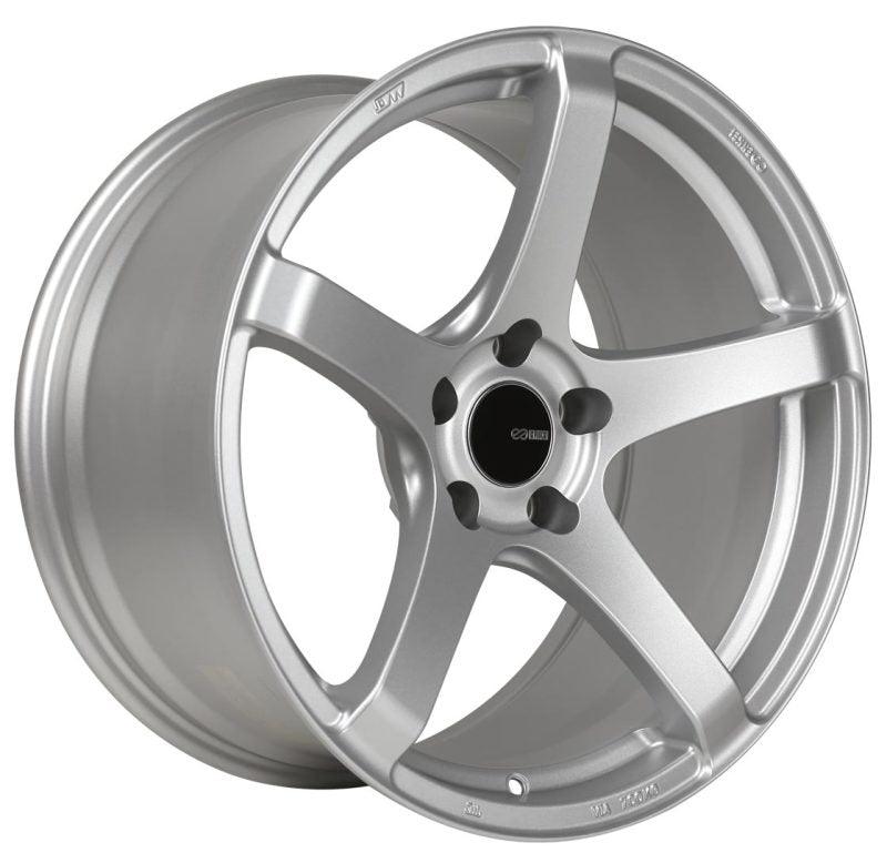 Enkei Kojin 18x9.5 30mm Offset 5x114.3 Bolt Pattern 72mm Bore Dia Matte Silver Wheel - Torque Motorsport