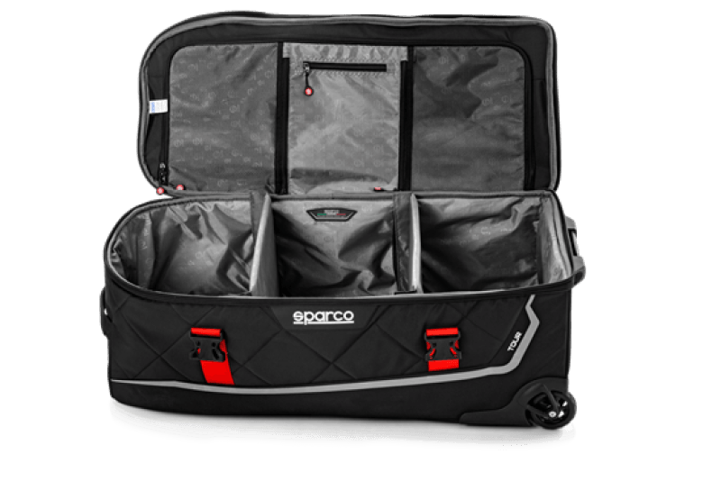 Sparco Bag Tour BLK/RED - Torque Motorsport