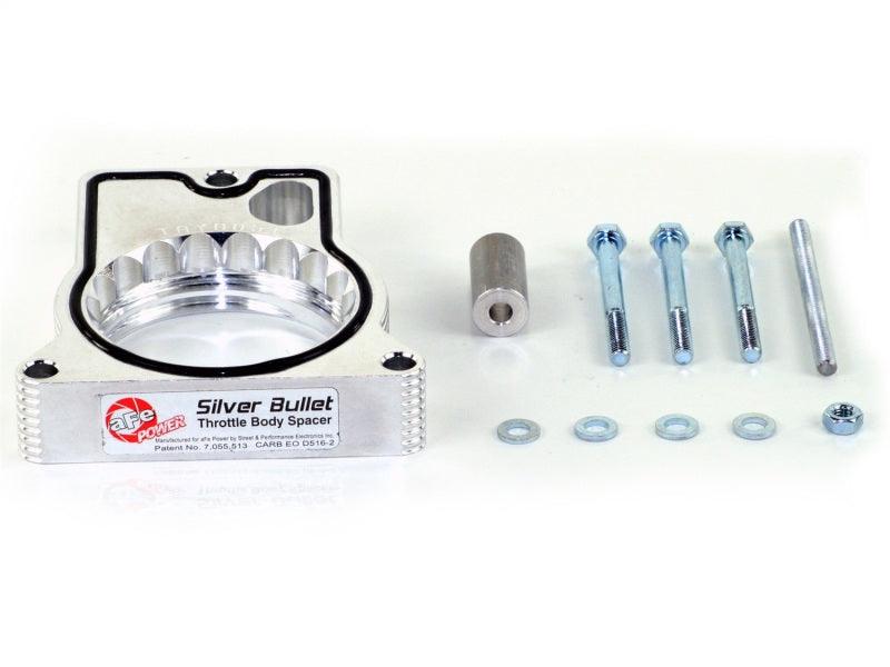 aFe Silver Bullet Throttle Body Spacers TBS GM C/K 1500/2500/3500 96-00 V8-5.0L 5.7L - Torque Motorsport