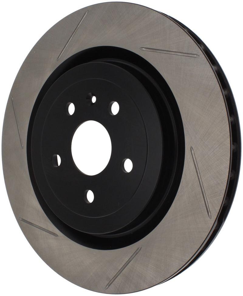 StopTech Power Slot 10 Camaro SS 8cyl Rear Right Slotted Rotor - Torque Motorsport