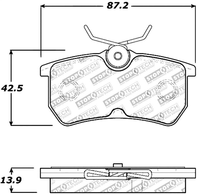 StopTech Performance Brake Pads - Torque Motorsport