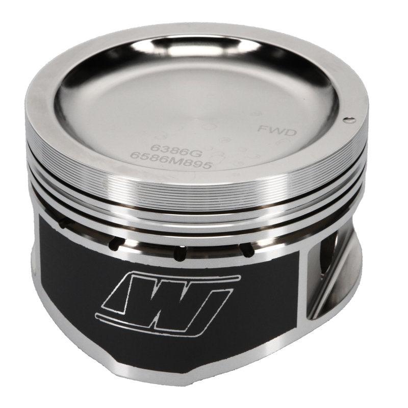 Wiseco Nissan KA24 Dished 9:1 CR 89.5 Piston Kit - Torque Motorsport