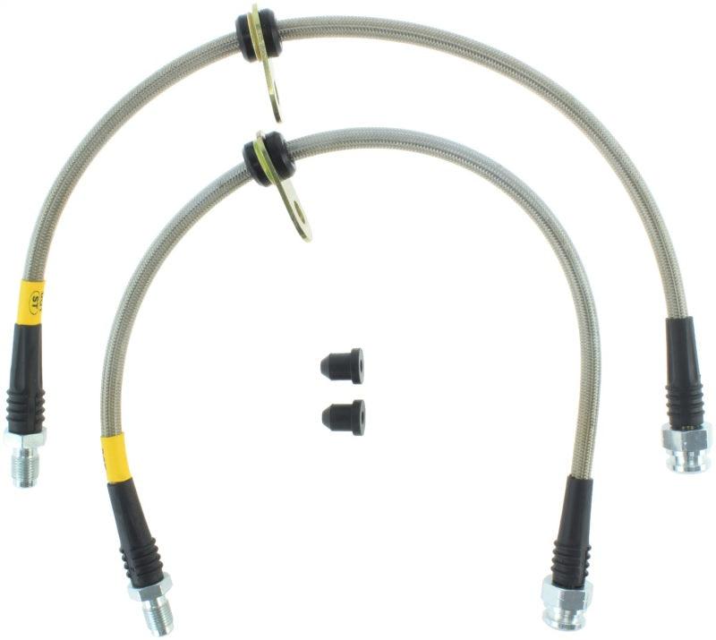 StopTech 2014 Ford Fiesta ST Stainless Steel Rear Brake Lines - Torque Motorsport