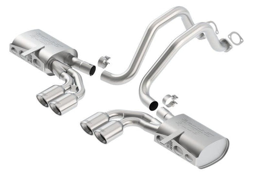 Borla 97-04 Chevrolet Corvette 5.7L 8cyl S-Type SS Catback Exhaust - Torque Motorsport