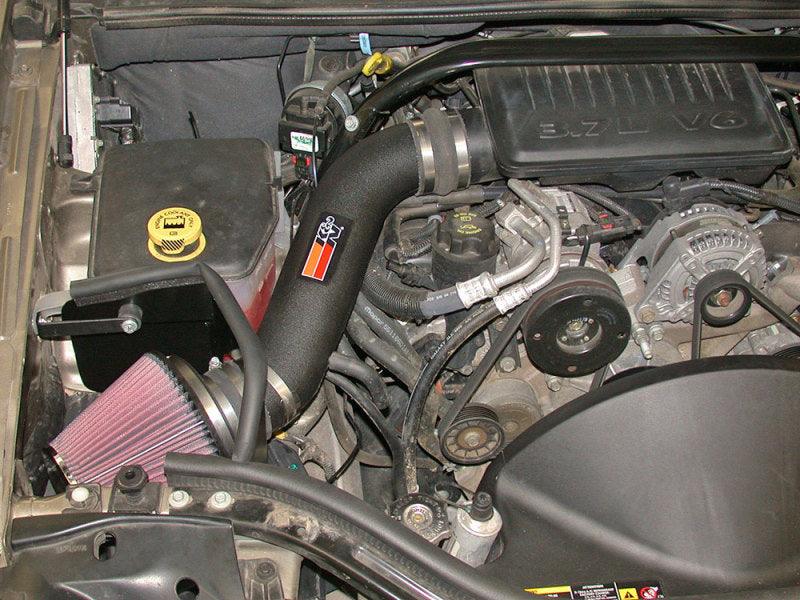 K&N 05-07 Jeep Grand Cherokee V6-3.7L Performance Intake Kit - Torque Motorsport