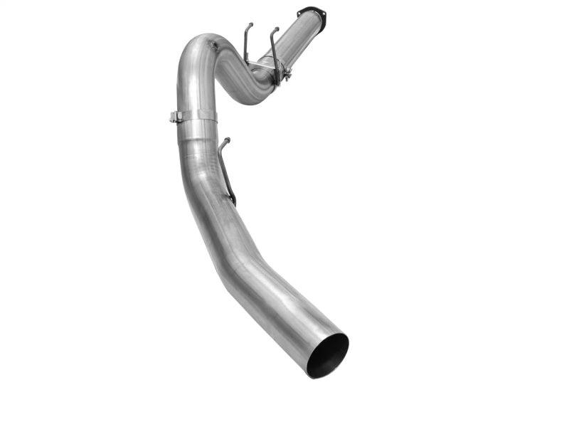 aFe MACHForce XP Exhaust 5in DPF-Back Stainless Steel Exhaust 2015 Ford Turbo Diesel V8 6.7L No Tip - Torque Motorsport