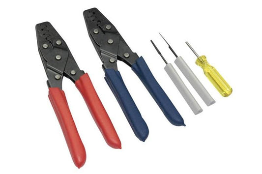 Haltech Dual Crimper Set - Includes 3 Pin Removal Tools - Torque Motorsport