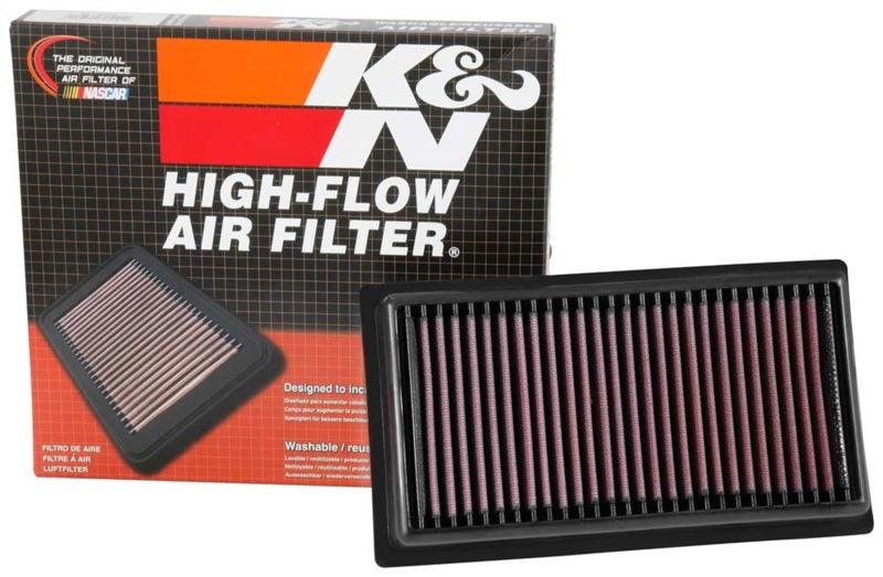 K&N 2017 Subaru BRZ H4-2.0L F/I Replacement Drop In Air Filter - Torque Motorsport