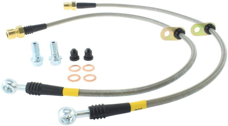 StopTech 10+ Camaro SS V8 Stainless Steel Rear Brake Lines - Torque Motorsport