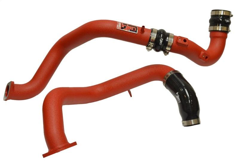 Injen 16-20 Honda Civic 1.5L Turbo Aluminum Intercooler Piping Kit - Wrinkle Red - Torque Motorsport