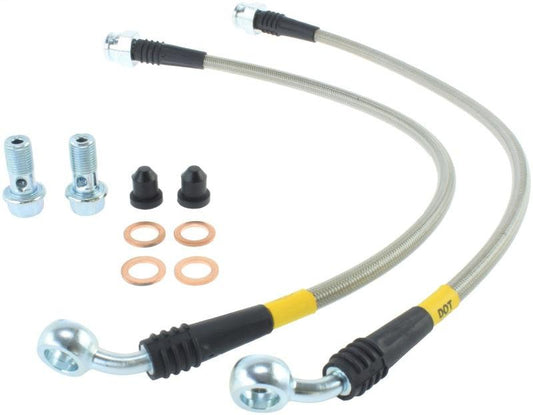 StopTech 10 Hyundai Genesis Rear Stainless Steel Brake Lines - Torque Motorsport