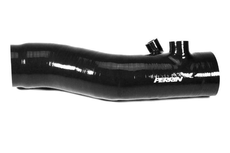 Perrin 2022+ Subaru WRX Black 3in Turbo Inlet Hose w/ Nozzle - Torque Motorsport