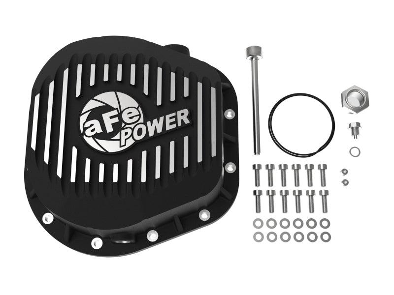 aFe Power Cover Diff Rear Machined COV Diff R Ford Diesel Trucks 86-11 V8-6.4/6.7L (td) Machined - Torque Motorsport