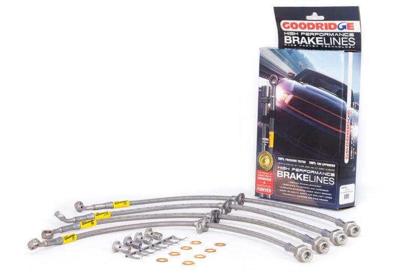 Goodridge 03+ Honda Accord w/ Rear Disc Brake Lines - Torque Motorsport